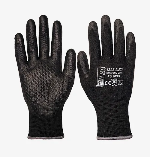 Diamond grip glove